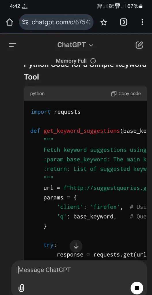 Make app from ai