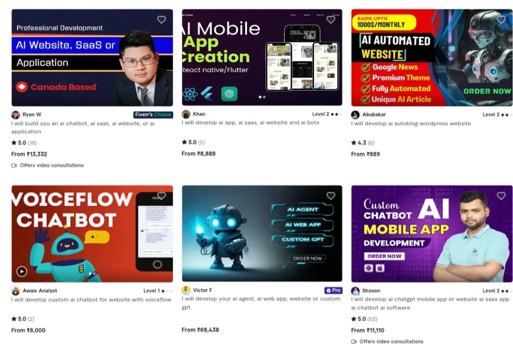 Ai website design